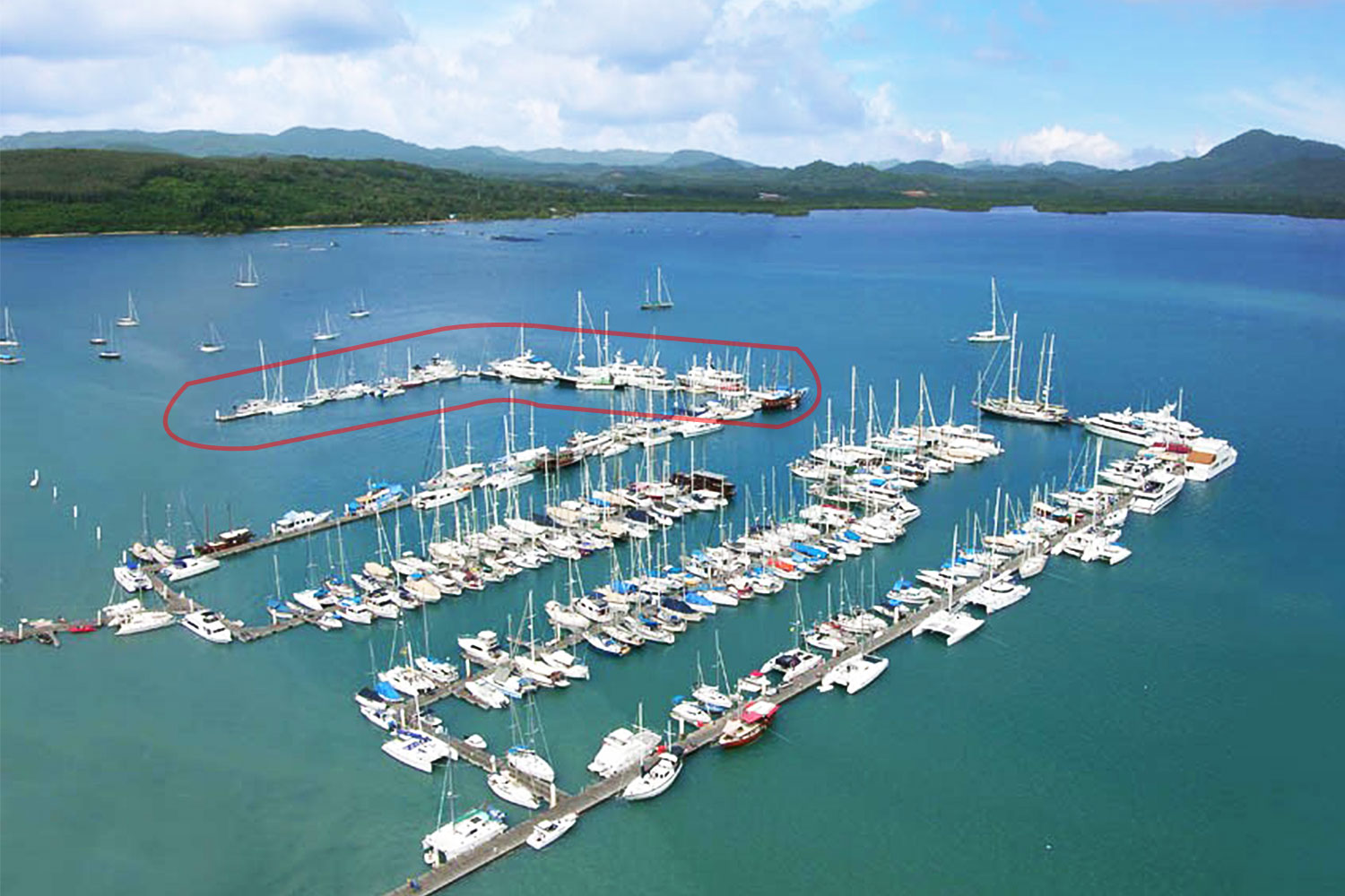 yacht haven marina pier phuket