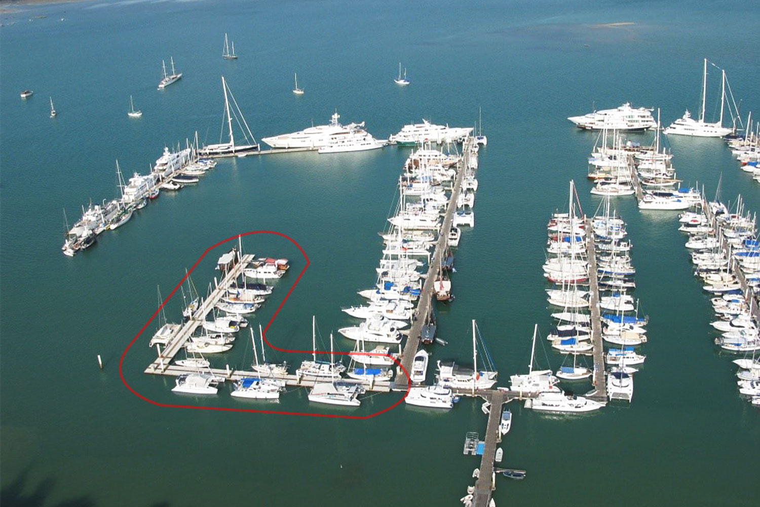 yacht haven marina pier phuket