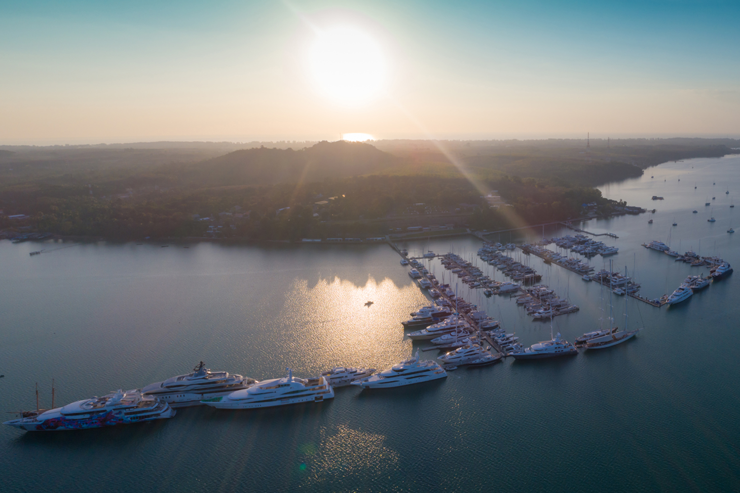 yacht haven marina pier phuket